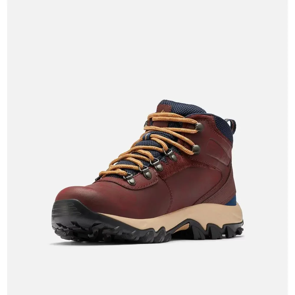 Columbia Newton Ridge Plus II Men 15 Madder Brown Waterproof Hiking Boot ZAP2664